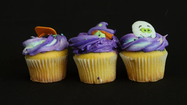 Renkli Cadılar Bayramı Cupcakes