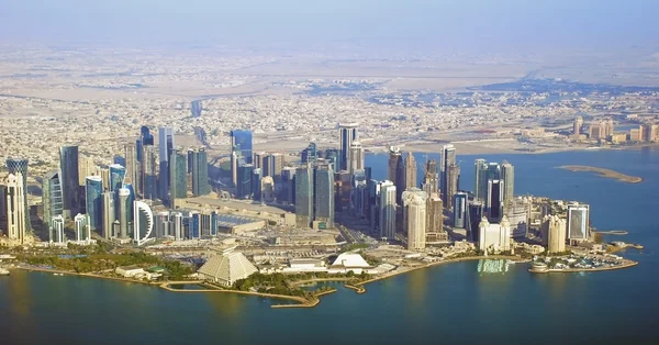 Diplomatickou oblast - Katar — Stock fotografie