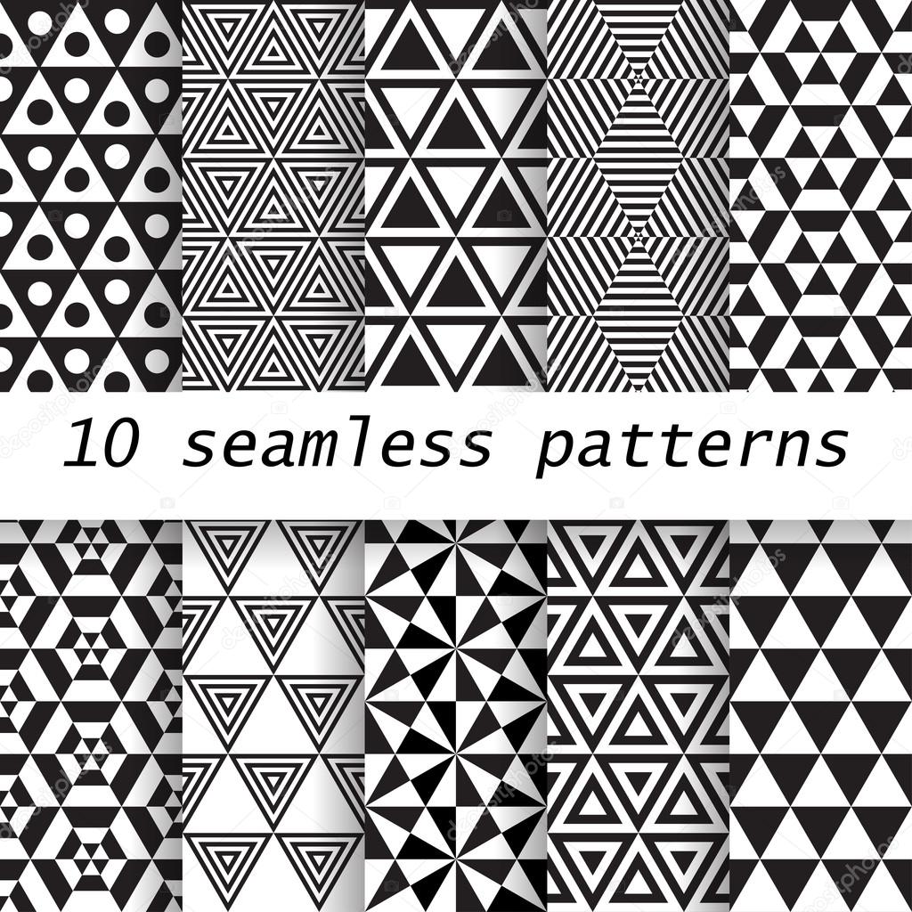 10  seamless patterns