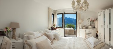 İç, konforlu yatak odası