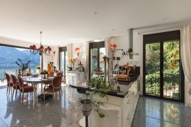 İç mekan, ev mutfağı.