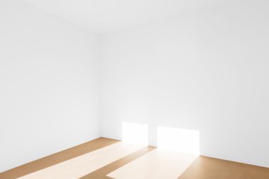 Modern evde boş oda