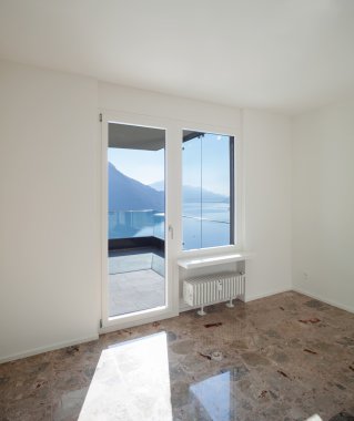 Modern evde boş oda