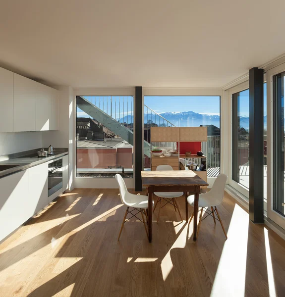 Nice kitchen interior — Stock Photo, Image