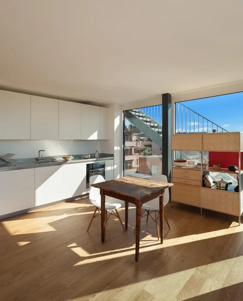 Nice kitchen interior — Stock Photo, Image