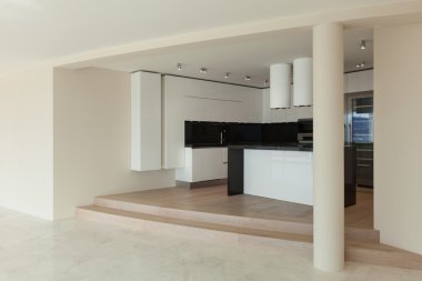 iç, modern bir mutfak