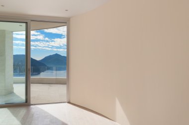 Modern çatı katı iç