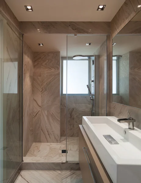 Belső márvány fürdőszoba — Stock Fotó
