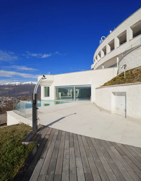 Terraço do edifício moderno — Fotografia de Stock