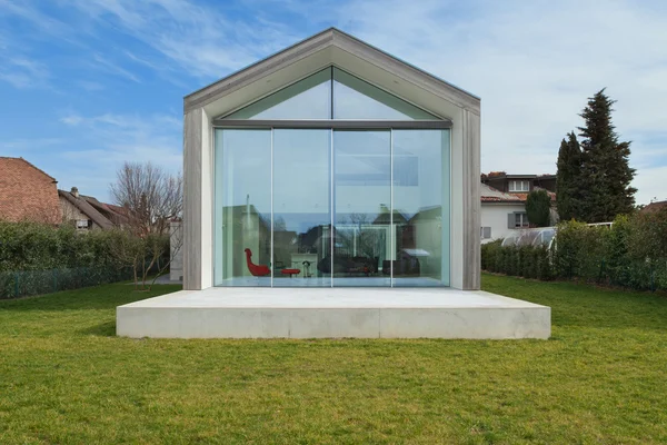 Utsidan av ett modernt hus — Stockfoto