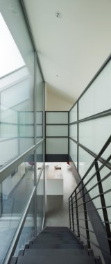 Modern ev demir merdiven