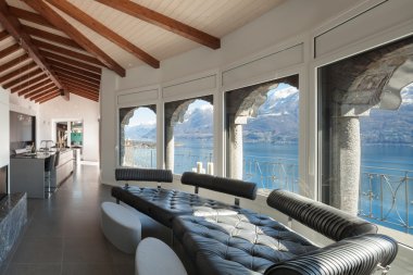 deri divan yatak odası