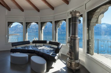 deri divan yatak odası