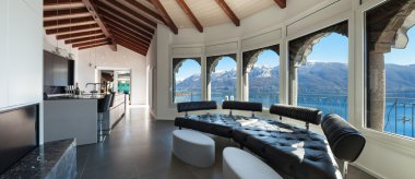 deri divan yatak odası