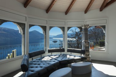 deri divan yatak odası