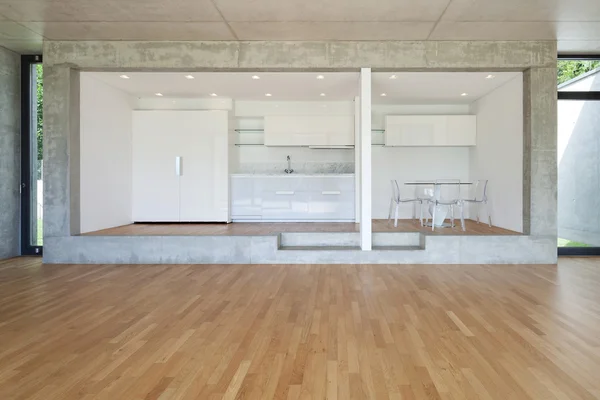 Moderne keuken van concrete appartement — Stockfoto
