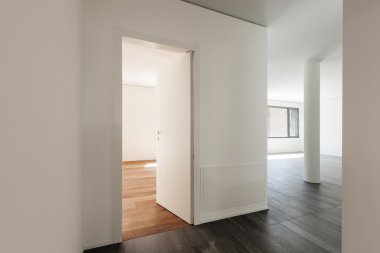 Bir kapı ile iç, koridor