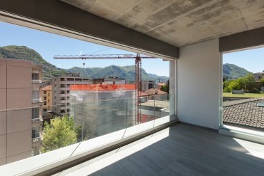 Bir binanın terası