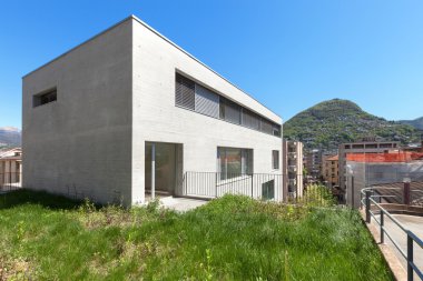 Modern çimento, dış yapı