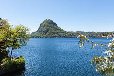 lake Lugano, İsviçre 