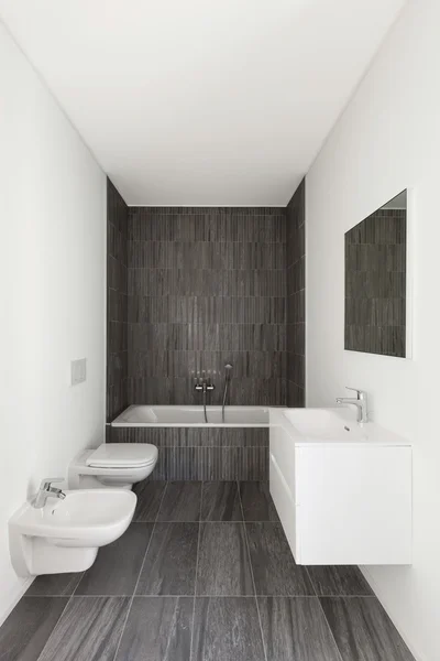 Moderne badkamer van nieuw appartement — Stockfoto