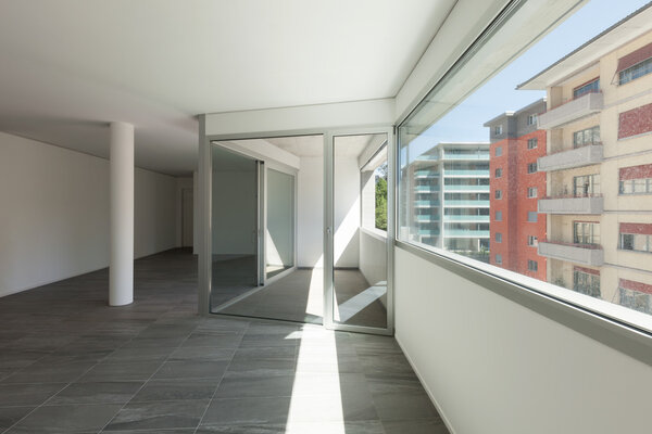 Interior of empty apartment