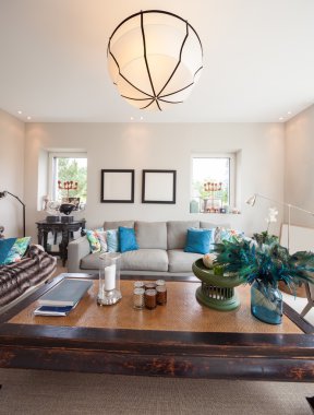 Modern house, oturma odası