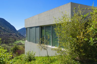 beton ev, dış
