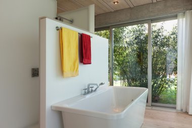 Banyo, modern küvet