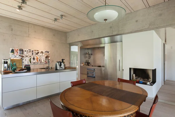Interiores, cozinha moderna — Fotografia de Stock