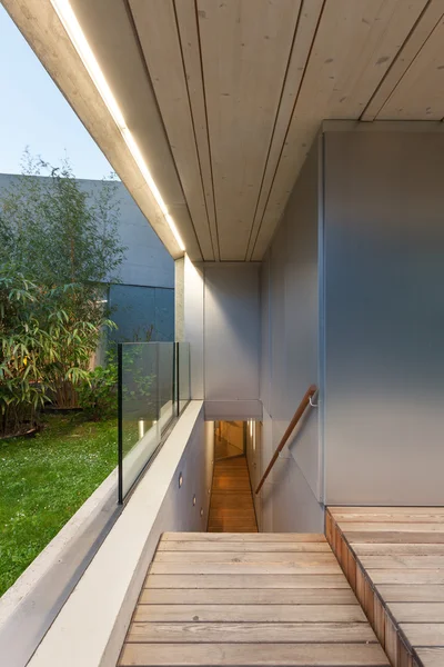 Passage of a modern house — Stock Photo, Image