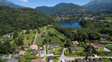 Yerleşim alanı, üstten görünüm