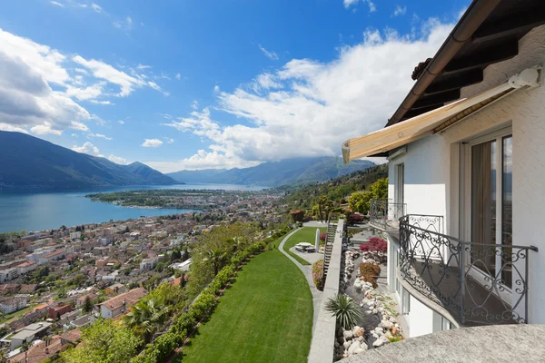 Beautiful view of the Lake Maggiore — Stock Photo, Image