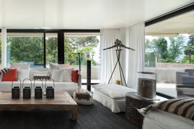 modern oturma odası