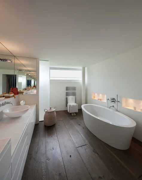 Interno, bagno confortevole — Foto Stock