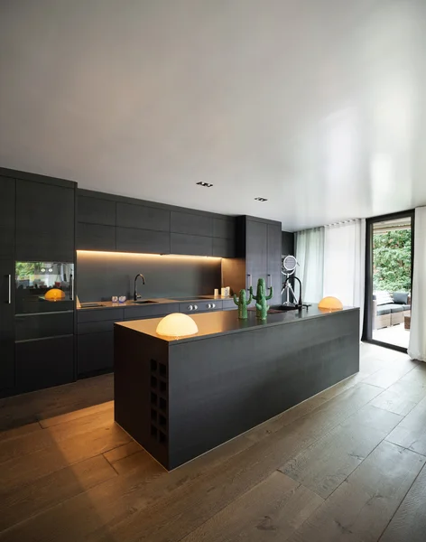 Interieur, moderne Küche — Stockfoto