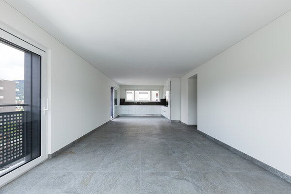 Interior of empty apartment