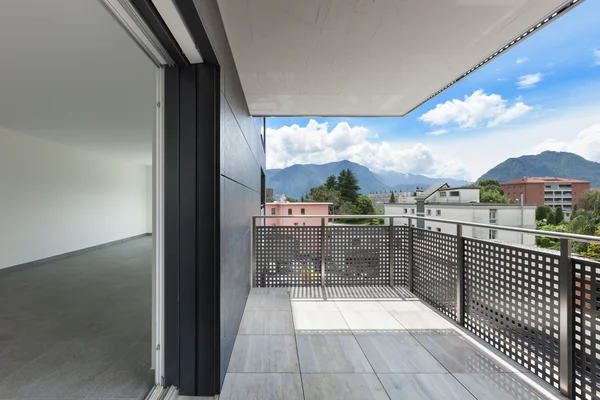 Balcony of a building — Stock Photo, Image