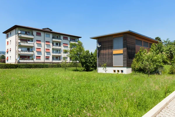 Eco-huis, buiten — Stockfoto