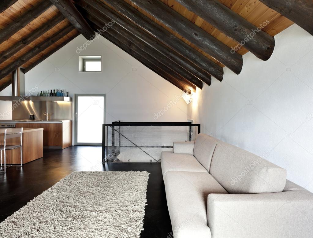 Interieur, moderne chalet — Stockfoto © Zveiger #124146476 Interieur, moderne chalet — Stockfoto © Zveiger #124146476