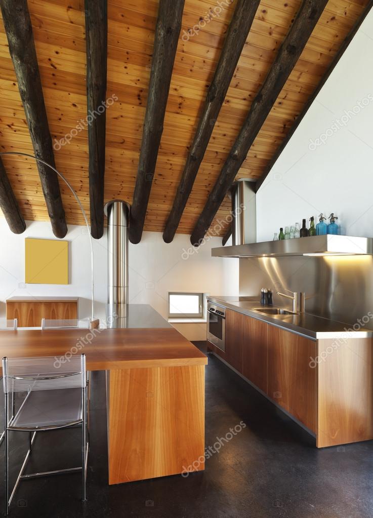 Interieur, moderne chalet — Stockfoto © Zveiger #124148834 Interieur, moderne chalet — Stockfoto © Zveiger #124148834