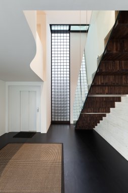 villa moderne, escalier