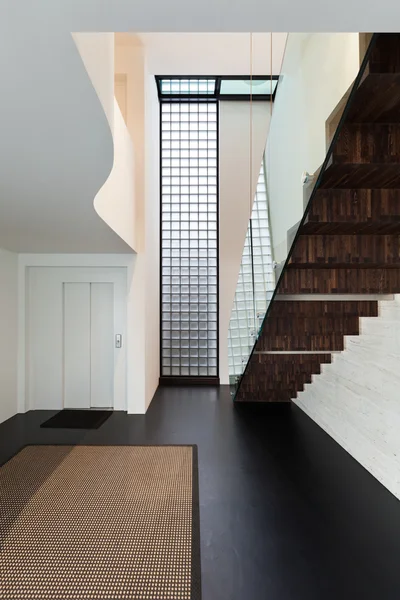 Modern villa, staircase — Stock Photo, Image