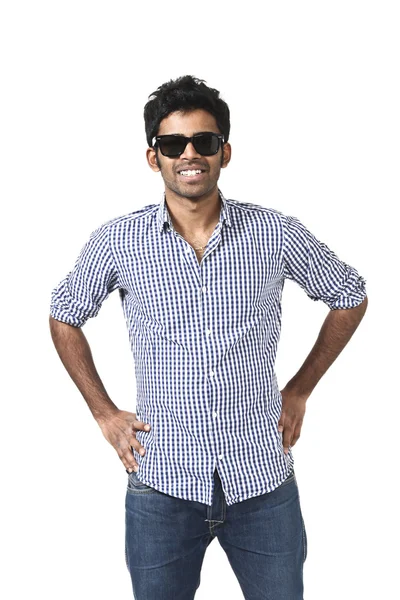 Young man with sunglasses — Stock Photo, Image