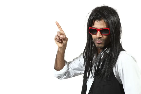 Young man with sunglasses — Stock Photo, Image