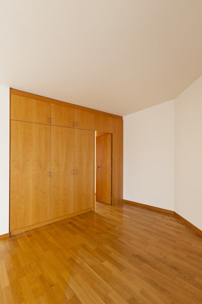 Интерьер с паркетными полами
