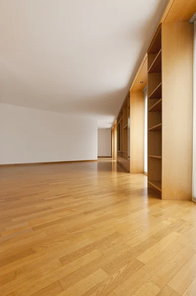 Wall cabinet in empty room — Stock Photo, Image