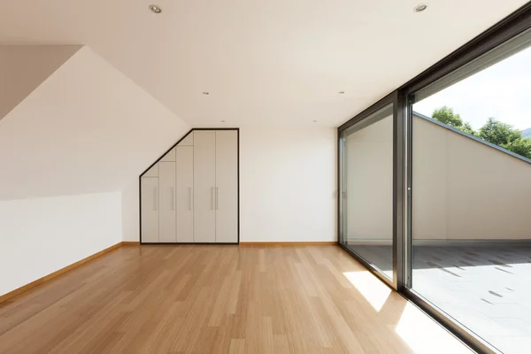 Haus, großes Zimmer mit Fenster — Stockfoto
