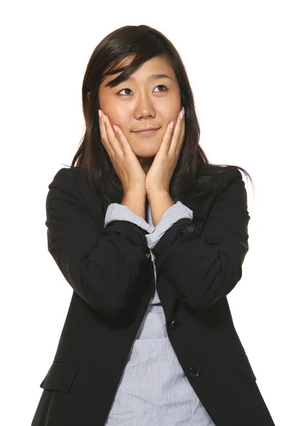 Портрет азиатской предпринимательницы — стоковое фото