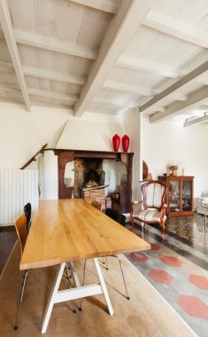 Güzel bir çatı katı iç